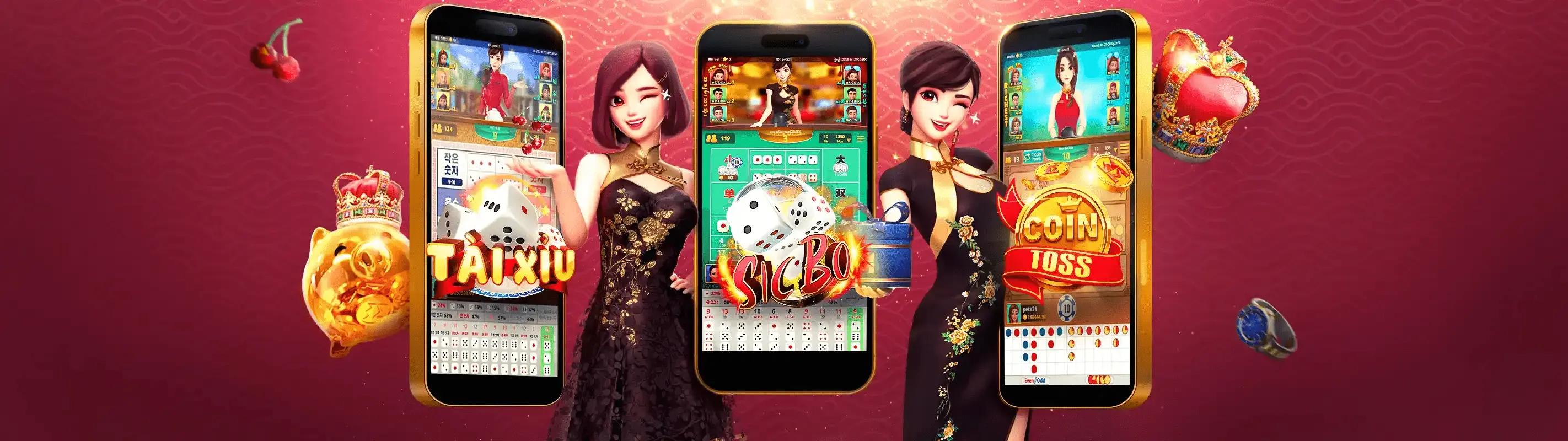 Xóc Đĩa, Tài xỉu, Bầu cua tôm cá